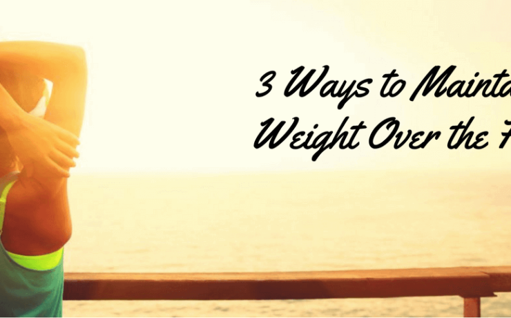 maintain weight over holidays