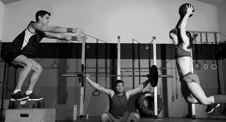 Plyometrics Workout Cluster Set Action Point