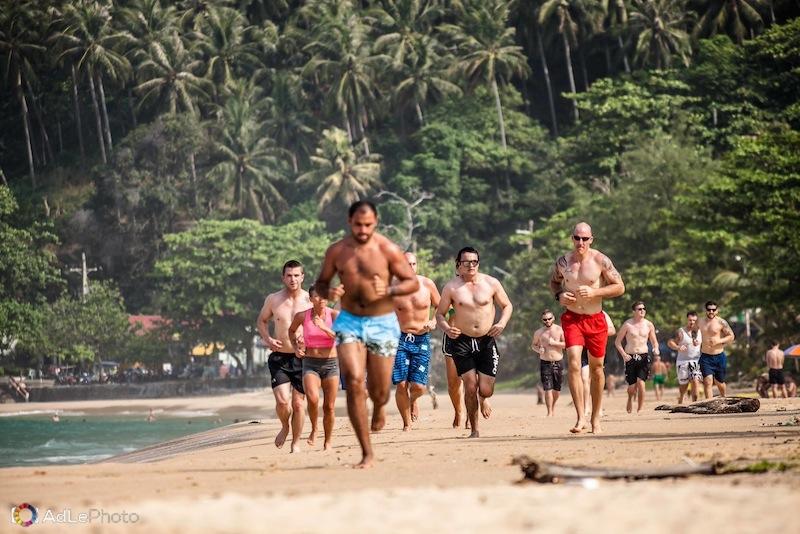 Bootcamp Beach Action point